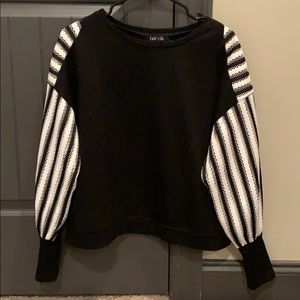 Fabrik Black and White Sweatshirt